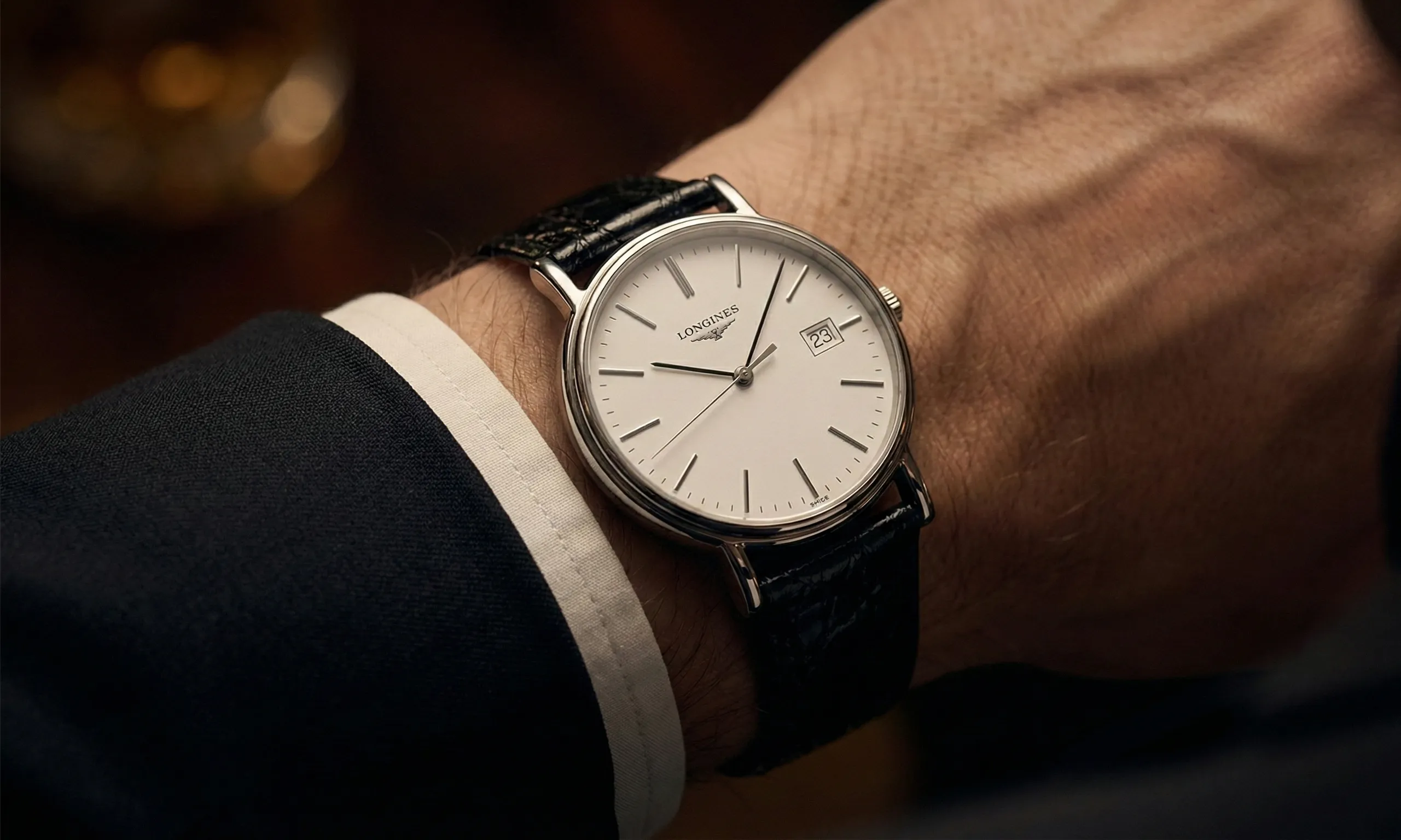 Longines presence onder smoking